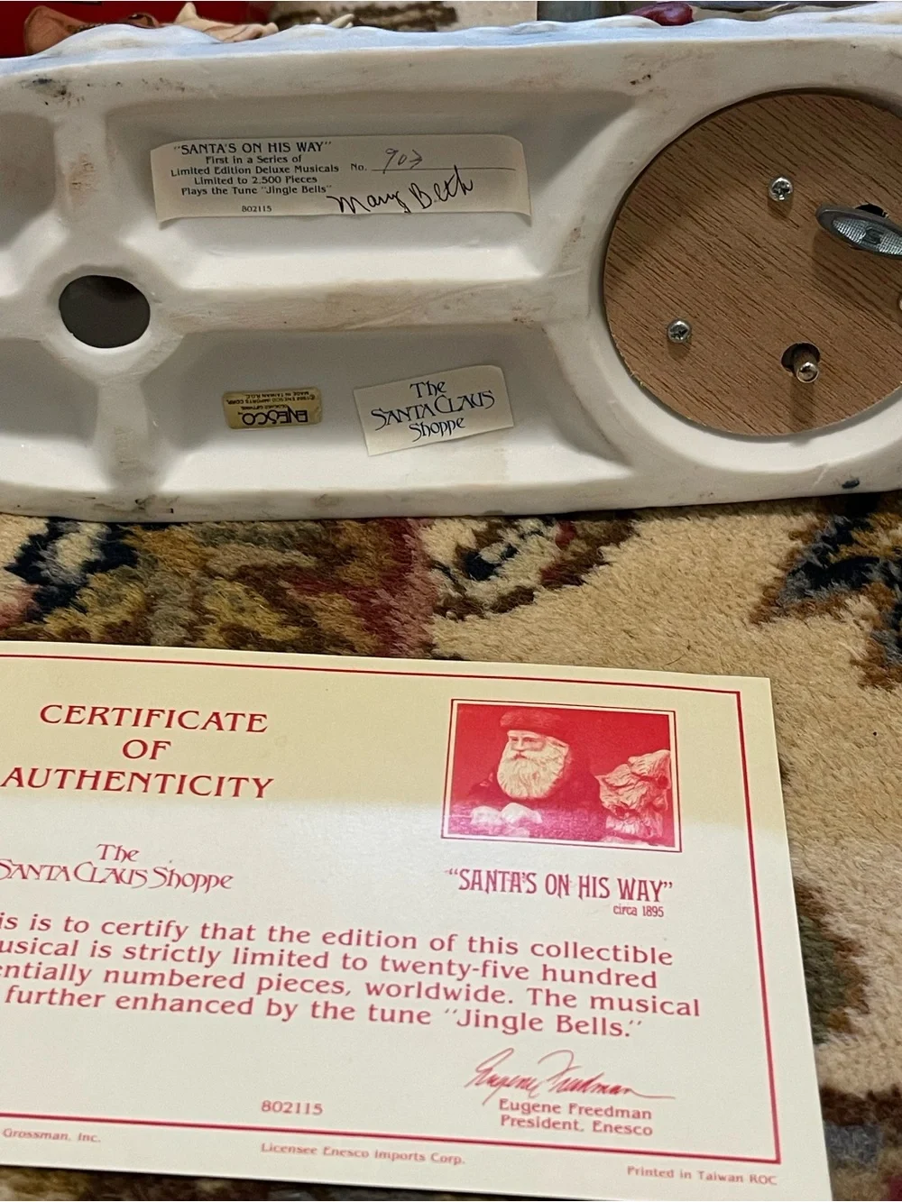 Rare 1987 Enesco 